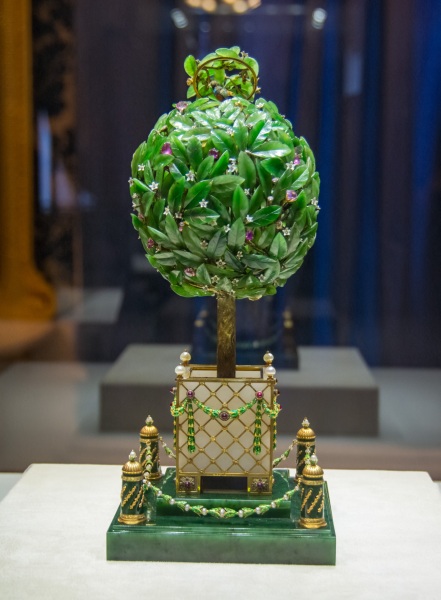 Fabergé Egg, Shuvalov Palace, St. Petersburg, Russia