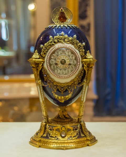 Fabergé Egg, Shuvalov Palace, St. Petersburg, Russia