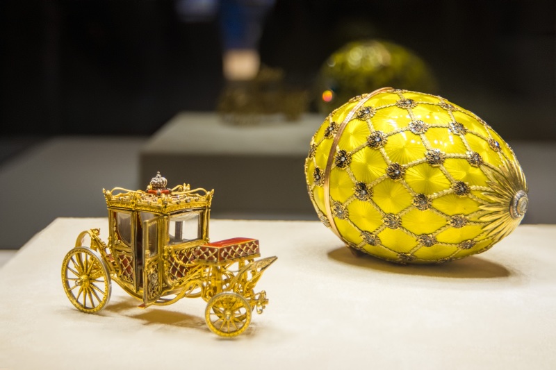 Fabergé Egg, Shuvalov Palace, St. Petersburg, Russia
