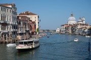 Grand Canal looking east towards Salute from ponte dell' Accademia