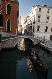 Gondola and bridge
Venice, Italy