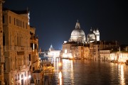 View east along Grand Canal towards Salute from Accademia bridge
Venice, Italy