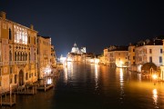View east along Grand Canal towards Salute from Accademia bridge
Venice, Italy